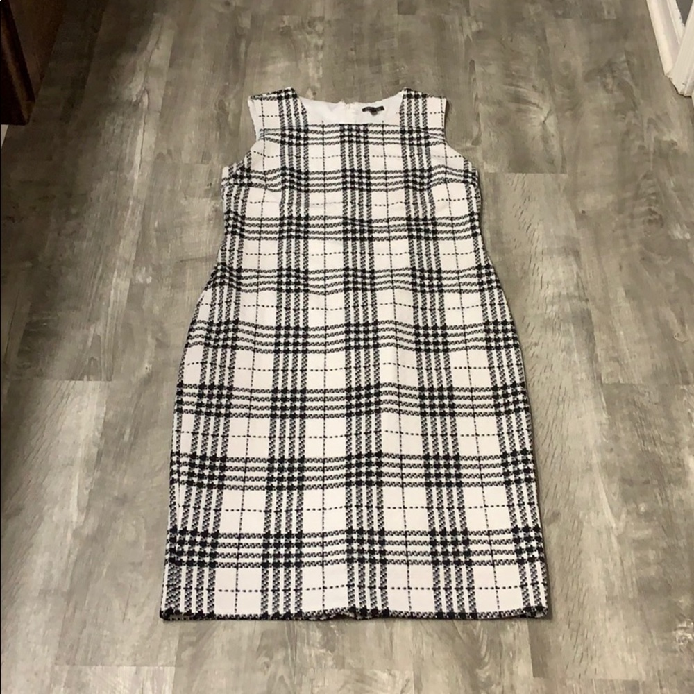 Plaid Professional Dress
